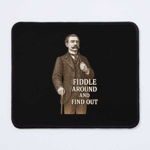 Item preview, Fiddle Around and Find Out (Aristocratic Gentleman) designed and sold by FoxBaine Designs.