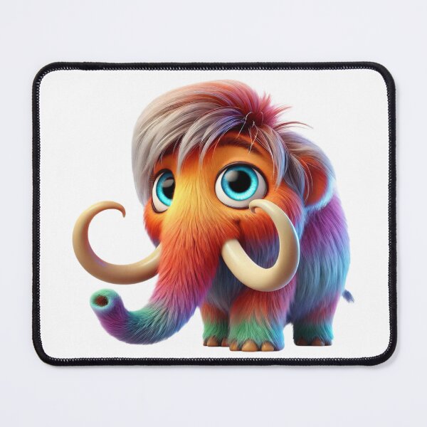 Item preview, Adorable Woolly Mammoth designed and sold by Sillytoe.