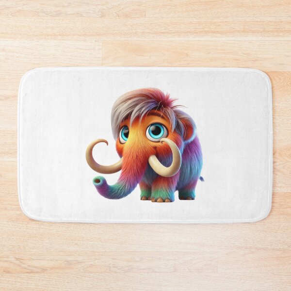 Item preview, Adorable Woolly Mammoth designed and sold by Sillytoe.