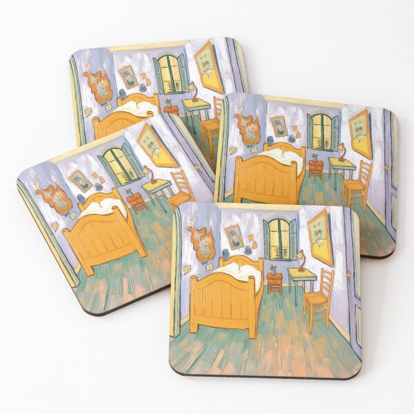 Item preview, Bedroom in Arles Van Gogh Inspired, Art Print designed and sold by LatentGoods.