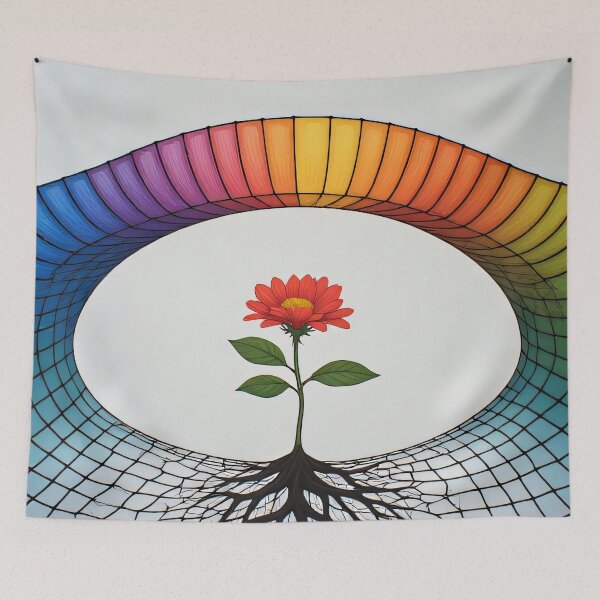 Item preview, A creative source of life through rainbow rays. designed and sold by Mianku | Für das Leben.