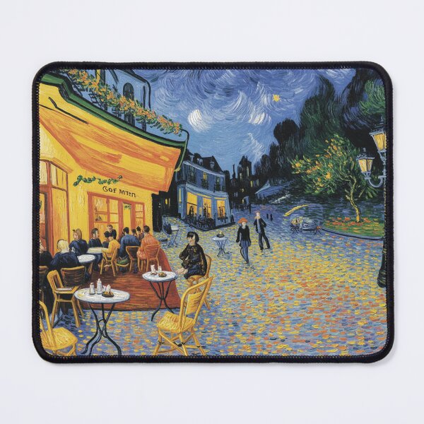 Item preview, Café Terrace Night Van Gogh Inspired, Art Print designed and sold by LatentGoods.