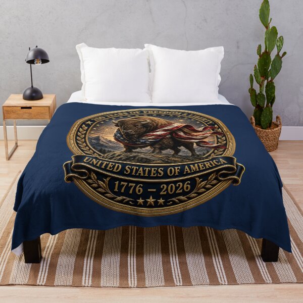 Item preview, American Bison 250 Years of Freedom designed and sold by FREENATION2026.