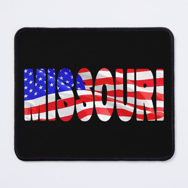 Item preview, MISSOURI - United States of America Red White and Blue Sticker Tee Shirt designed and sold by Adam Gormley.