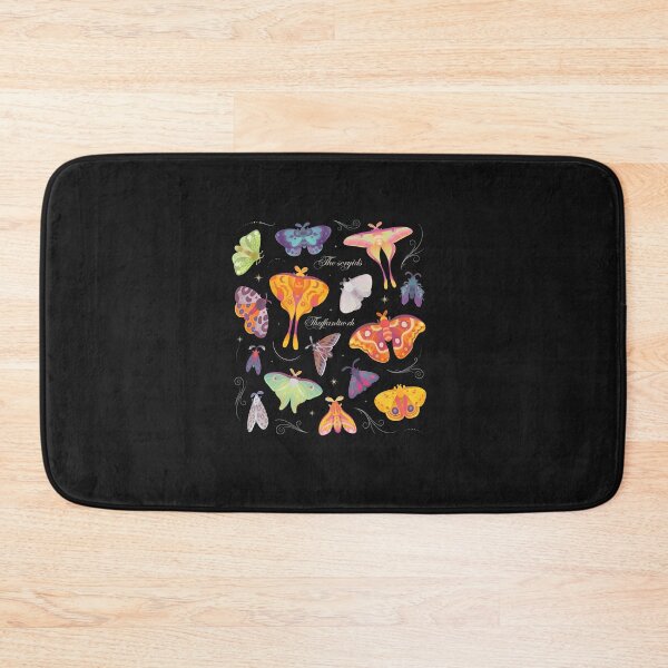 Item preview, Vibrant Moth Collection Illustration designed and sold by folk-4-arts.