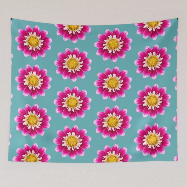 Item preview, Vibrant Pink Dahlia Flower designed and sold by MoonlitWhiskers.