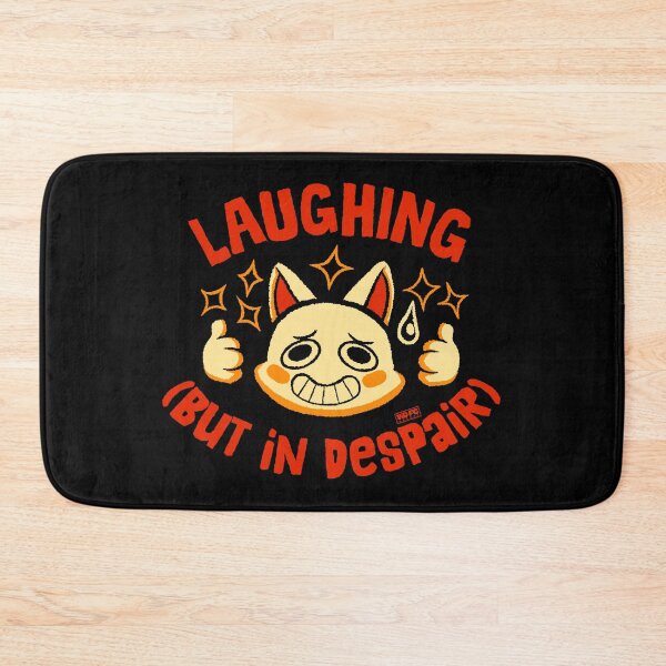 Item preview, Laughing (But in Despair) Red designed and sold by World Domination For Cats ®.