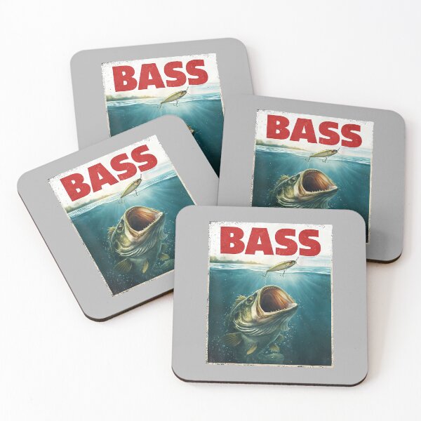 Item preview, Funny Bass Fish Dad Fishing Mouth Bass Fishing Fisherman designed and sold by ArleneRowe.