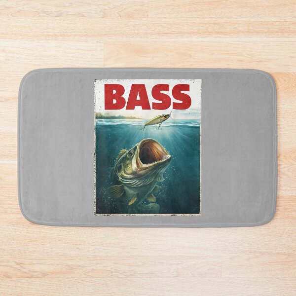 Item preview, Funny Bass Fish Dad Fishing Mouth Bass Fishing Fisherman designed and sold by ArleneRowe.