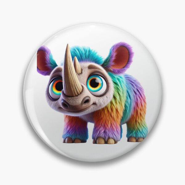 Item preview, Adorable Woolly Rhinoceros designed and sold by Sillytoe.