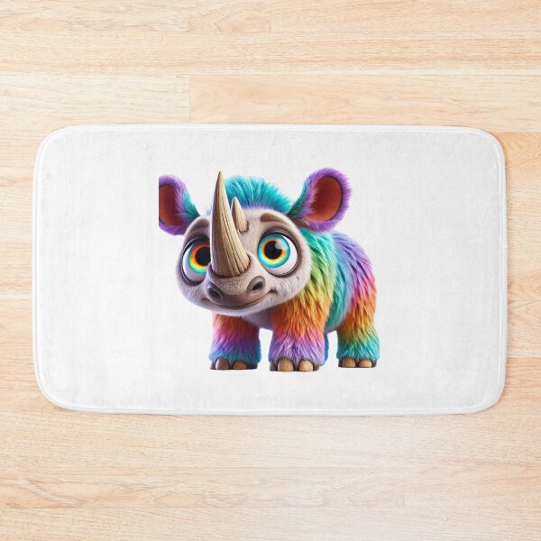 Item preview, Adorable Woolly Rhinoceros designed and sold by Sillytoe.