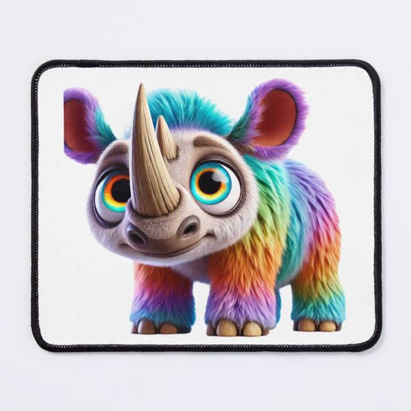 Item preview, Adorable Woolly Rhinoceros designed and sold by Sillytoe.