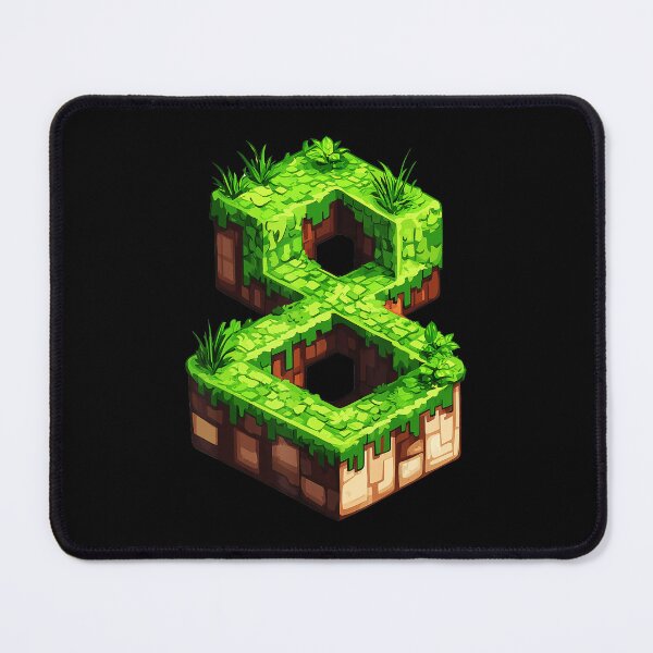 Item preview, Level 8 Birthday Adventure Block Style Gaming Celebration designed and sold by FGTV2021.