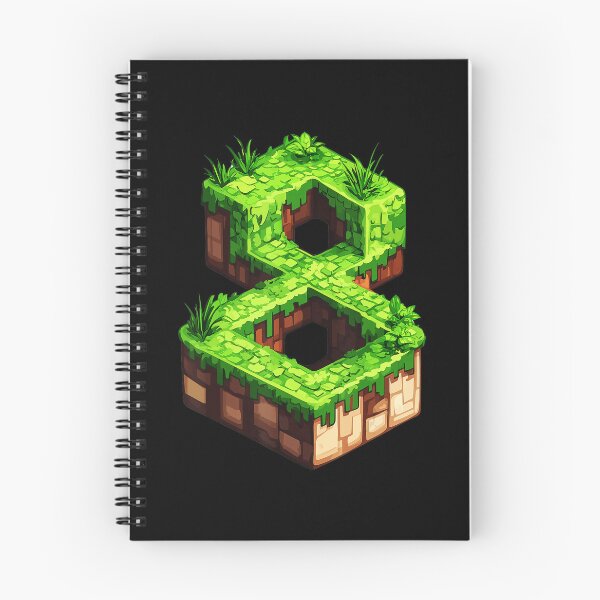 Item preview, Level 8 Birthday Adventure Block Style Gaming Celebration designed and sold by FGTV2021.