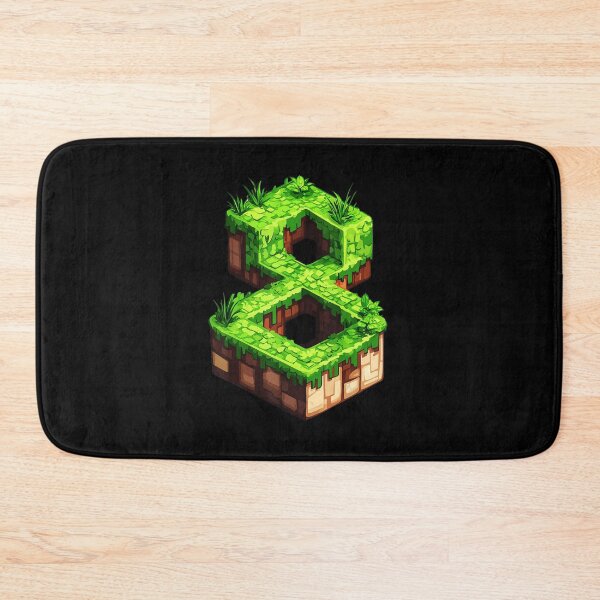 Item preview, Level 8 Birthday Adventure Block Style Gaming Celebration designed and sold by FGTV2021.