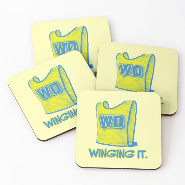 Item preview, WD Wing Defence- Netball -Winging It! designed and sold by Hello Bee Bee.