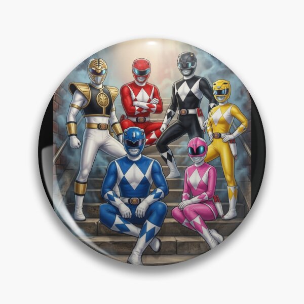 Item preview, Mighty Morphin Power Rangers Squad Goals designed and sold by RahniNM.
