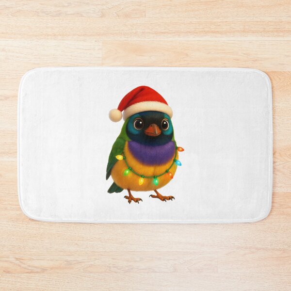 Item preview, Christmas Gouldian Finch designed and sold by Sillytoe.