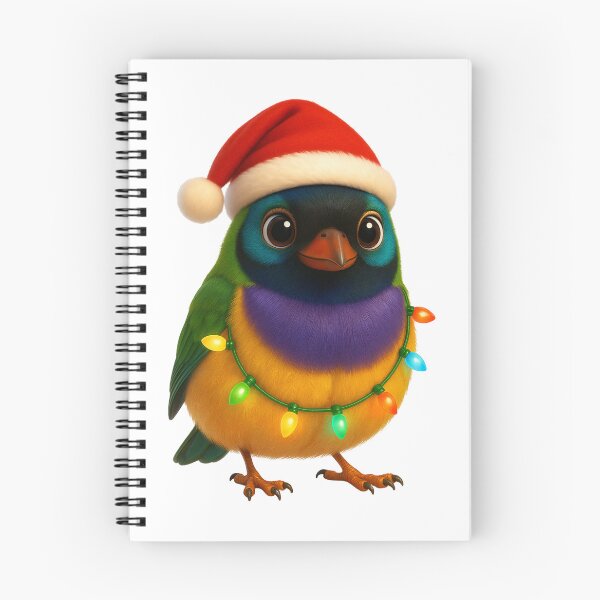 Item preview, Christmas Gouldian Finch designed and sold by Sillytoe.