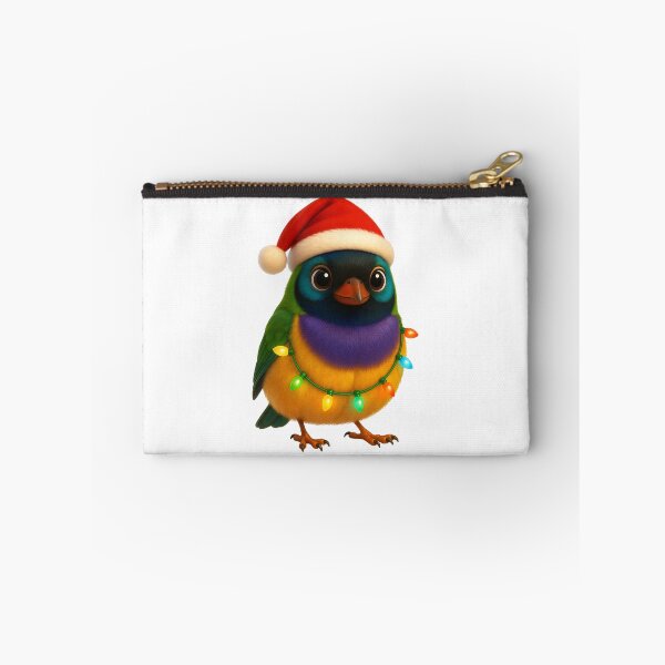 Item preview, Christmas Gouldian Finch designed and sold by Sillytoe.