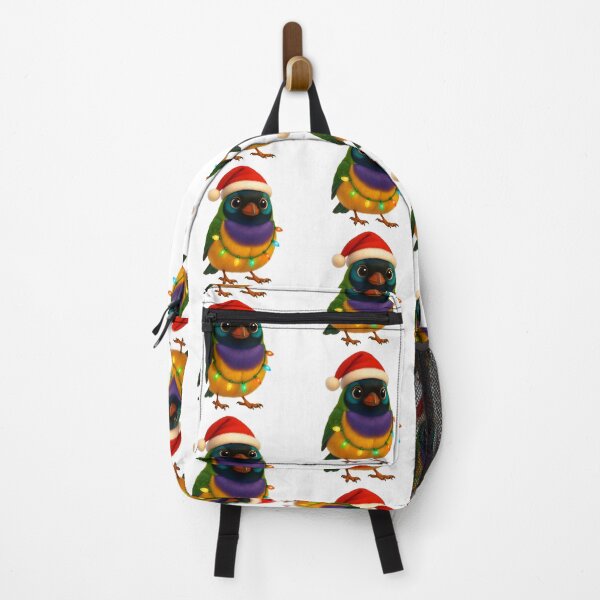 Item preview, Christmas Gouldian Finch designed and sold by Sillytoe.