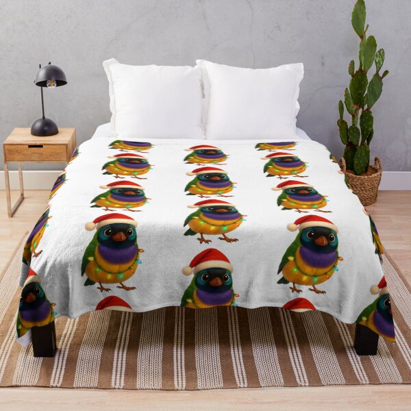 Item preview, Christmas Gouldian Finch designed and sold by Sillytoe.