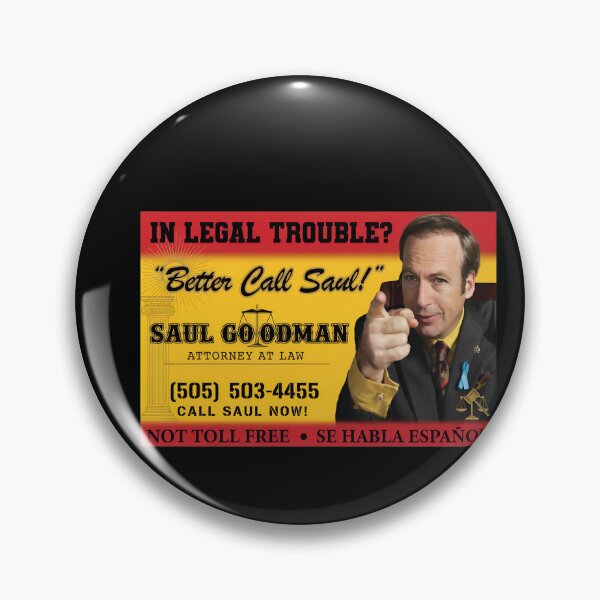 Item preview, Legal Trouble Saul Style Attorney Promo  designed and sold by MiniStars9897.
