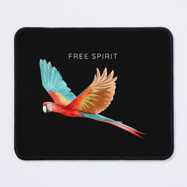 Item preview, Free Spirit Parrot – Colorful Tropical Bird Design designed and sold by Stillpath Co..