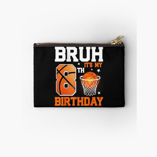 Item preview, Funny Basketball 8th Birthday for Eight Year Old Players designed and sold by allistermariam.