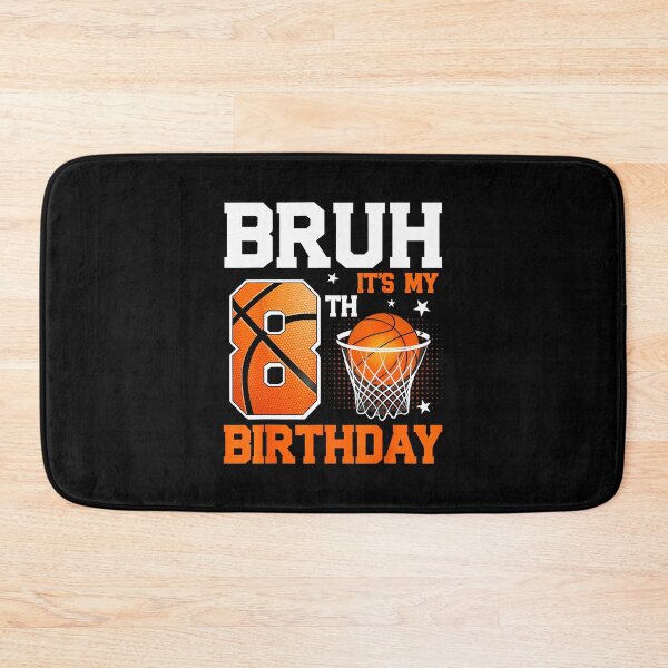 Item preview, Funny Basketball 8th Birthday for Eight Year Old Players designed and sold by allistermariam.
