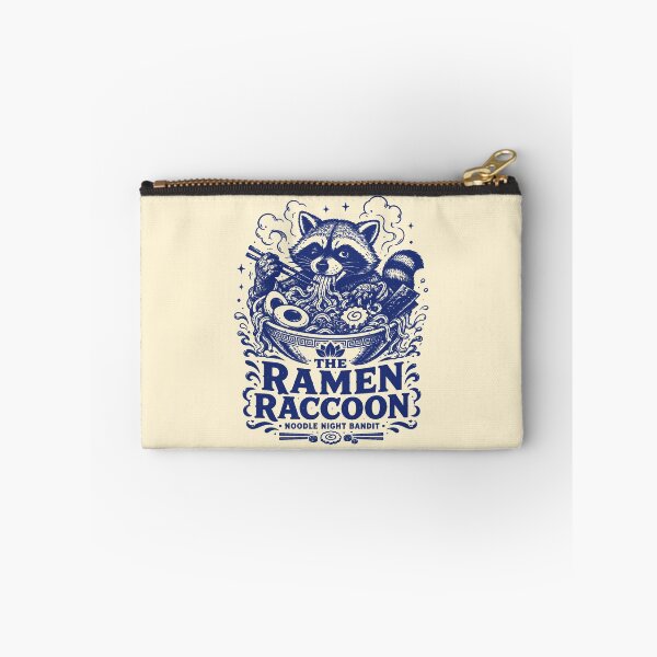 Item preview, The Ramen Raccoon Noodle Night Bandit designed and sold by 89shirts.