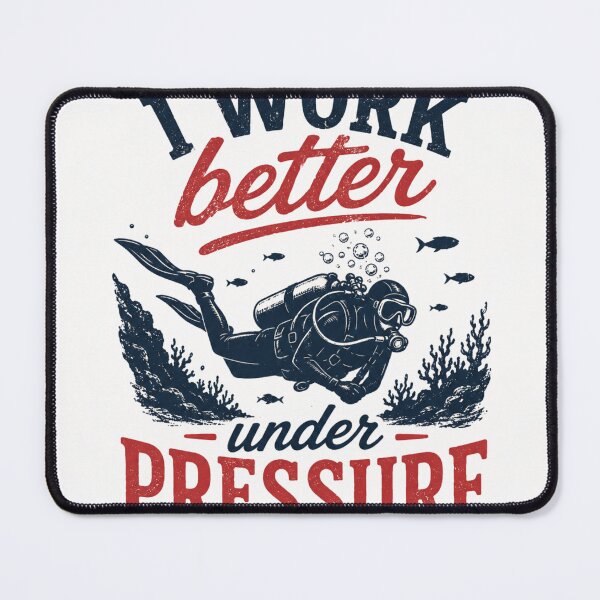 Item preview, I Work better under pressure  designed and sold by Peycer.