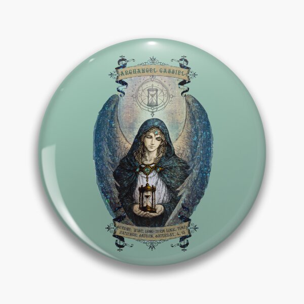 Item preview, Beautiful Archangel Cassiel - Royal Green - Visualise Invisible designed and sold by VisualiseIt.
