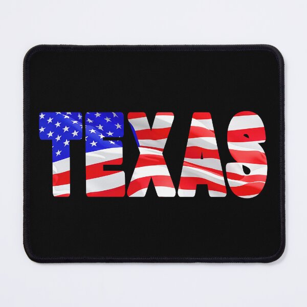Item preview, TEXAS - United States of America Red White and Blue Sticker Tee Shirt designed and sold by Adam Gormley.