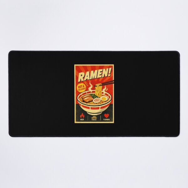Item preview, Vintage Ramen Poster with Retro Japanese Food Advertisement Style designed and sold by eliramaison.
