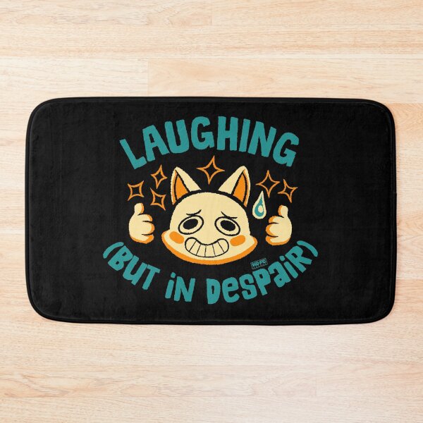 Item preview, Laughing (But in Despair)  designed and sold by World Domination For Cats ®.