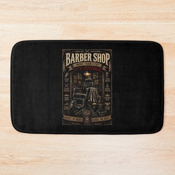 Item preview, Vintage Barbershop Chair with Classic Grooming Workshop Charm designed and sold by Modaozushi216.