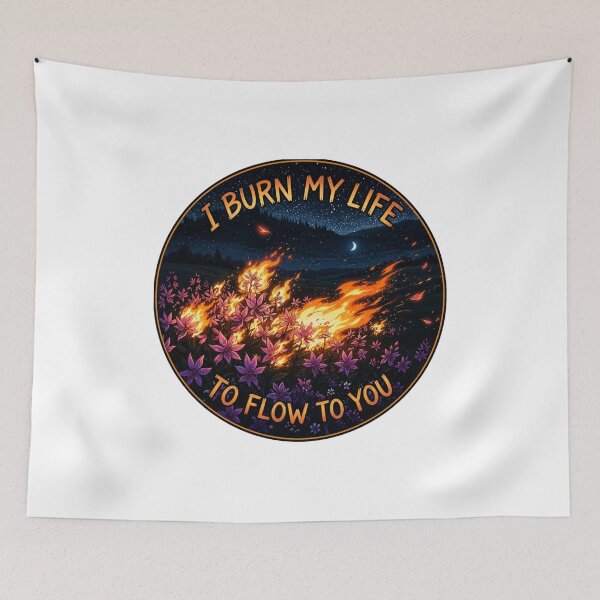 Item preview, The flower that burn designed and sold by Mooeyes.