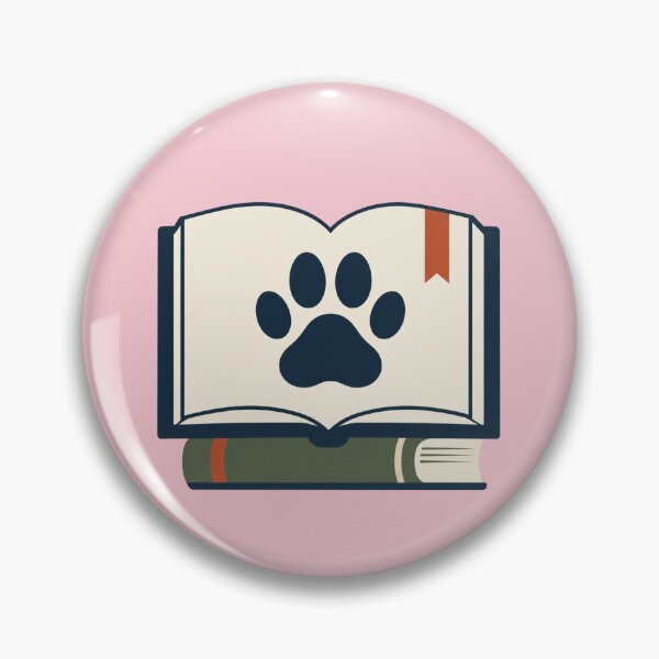 Item preview, Books and Dogs Paw Print designed and sold by Corvoria.