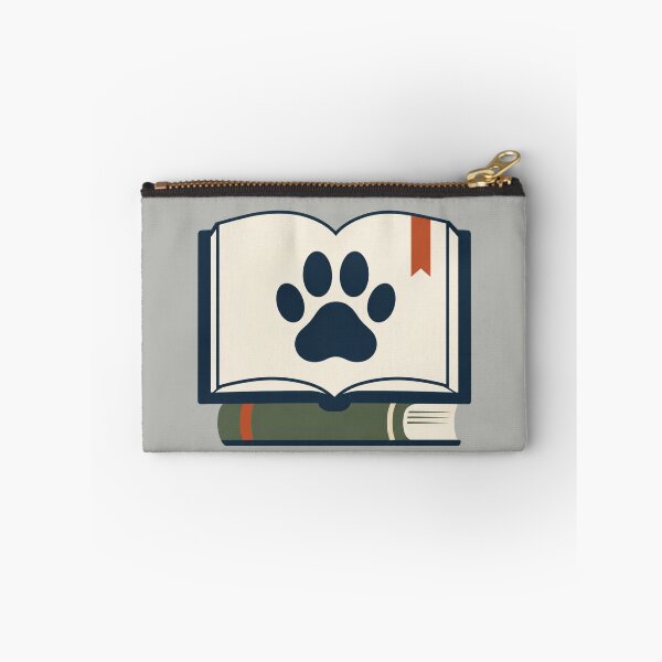 Item preview, Books and Dogs Paw Print designed and sold by Corvoria.