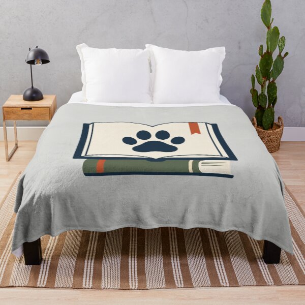 Item preview, Books and Dogs Paw Print designed and sold by Corvoria.