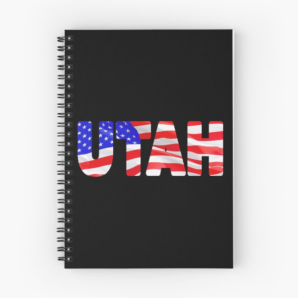 Item preview, UTAH - United States of America Red White and Blue Sticker Tee Shirt designed and sold by Adam Gormley.