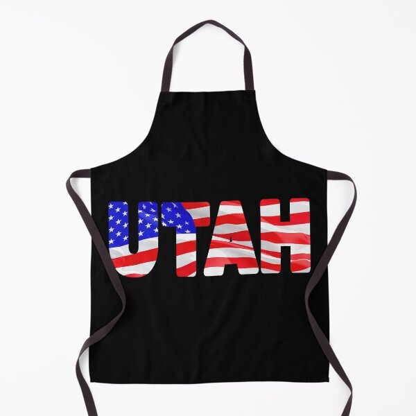 Item preview, UTAH - United States of America Red White and Blue Sticker Tee Shirt designed and sold by Adam Gormley.