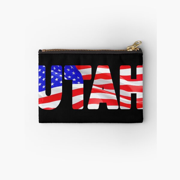 Item preview, UTAH - United States of America Red White and Blue Sticker Tee Shirt designed and sold by Adam Gormley.
