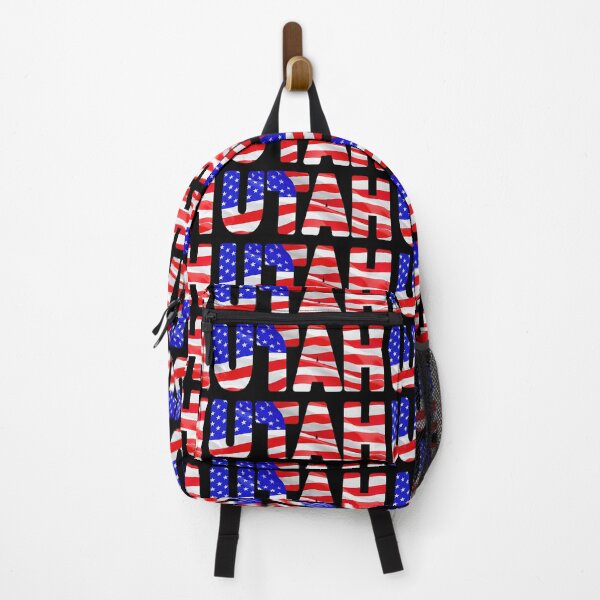 Item preview, UTAH - United States of America Red White and Blue Sticker Tee Shirt designed and sold by Adam Gormley.