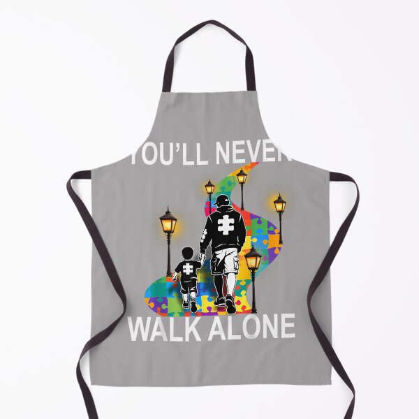Item preview, Autism Dad Support Alone Puzzle You'll Never Walk designed and sold by KathieFaugh.