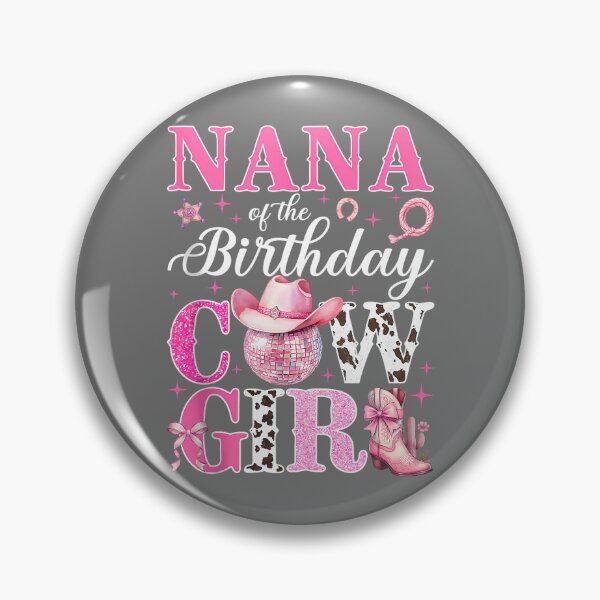 Item preview, Nana of The Birthday Cowgirl Pink Western Rodeo Girls Bday Tank Top designed and sold by KristineLi.