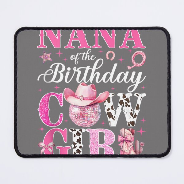 Item preview, Nana of The Birthday Cowgirl Pink Western Rodeo Girls Bday Tank Top designed and sold by KristineLi.