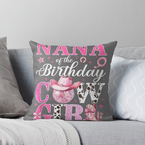 Item preview, Nana of The Birthday Cowgirl Pink Western Rodeo Girls Bday Tank Top designed and sold by KristineLi.