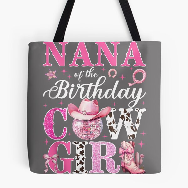 Item preview, Nana of The Birthday Cowgirl Pink Western Rodeo Girls Bday Tank Top designed and sold by KristineLi.